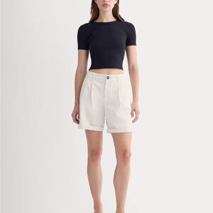 Everlane Pleated Chino Shorts